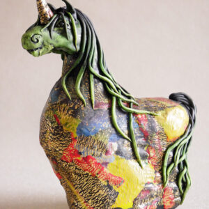 Hästskulptur